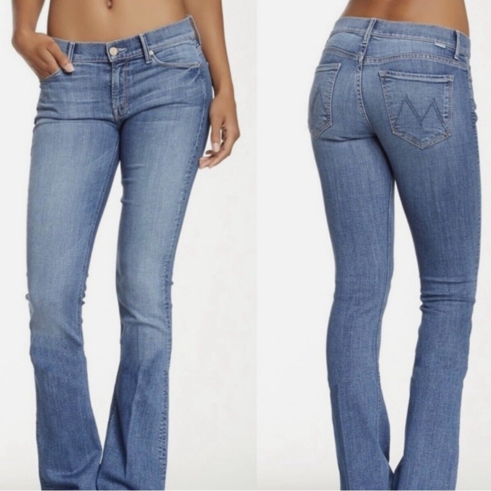 Mother The Runaway Medium Kitty Boot Flare Jeans